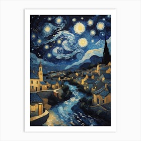 Starry Night 2 Art Print