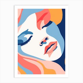 Portrait Of A Woman 62 Art Print