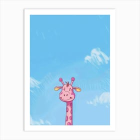 Giraffe 60 Art Print