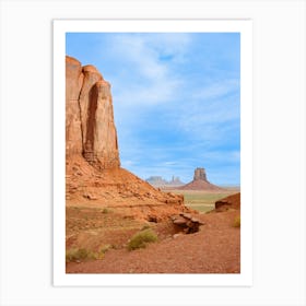 Monument Valley XV on Film Art Print