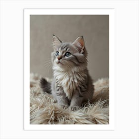 Cute Kitten 11 Art Print