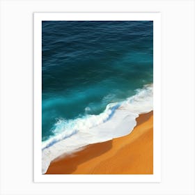 Sand And Ocean 1 Art Print