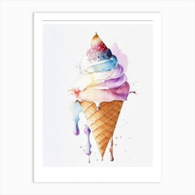 Ice cream print 3 Art Print