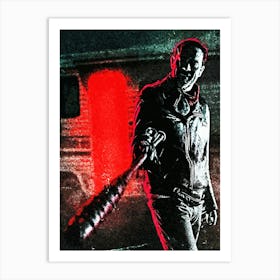 Walking Dead movie Art Print