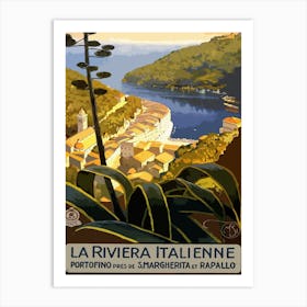 Italian Riviera Art Print