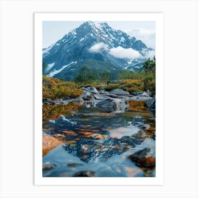 Reflections In The Water Art Print