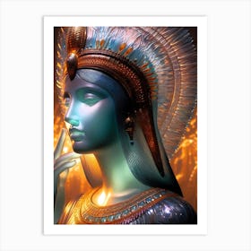 Cleopatra Portrait Artwork 48 Art Print