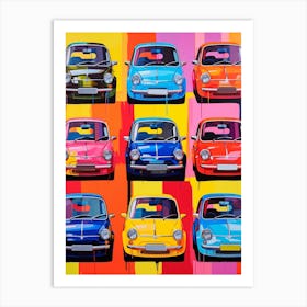 Classic Car Pop Art 3 Art Print