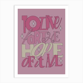 Taylor Swift To Live For Hope Of All Póster