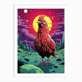 Rooster 1 Art Print