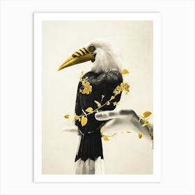 Bird On A Hand Art Print