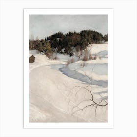 'Winter Landscape' Art Print