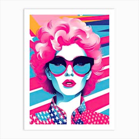 United in Color: Pop Art USA's Women Art Print