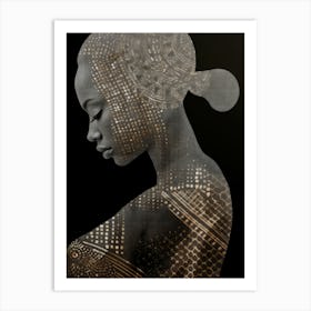 African Woman 44 Art Print
