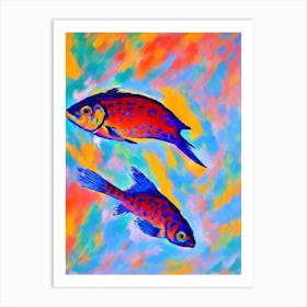 Dottyback Matisse Inspired Art Print