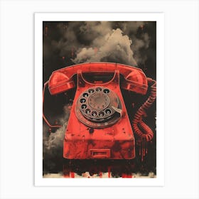 'The Telephone' Art Print