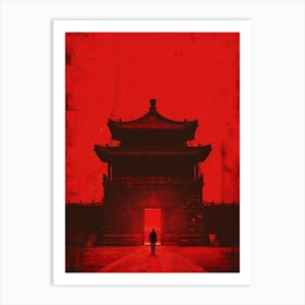 Red Gate Art Print