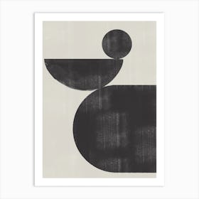 Block Shapes No. 3 Art Print