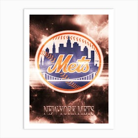 New York Mets Poster Art Print