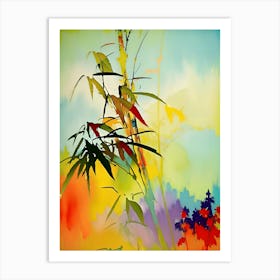 Bamboo Dreamscape 001 Art Print