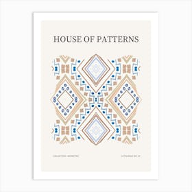 Geometric Pattern Poster 24 Art Print