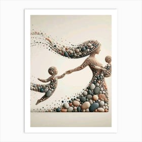 Mother And Child 1 Art Print