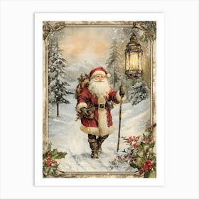 Santa Claus 51 Art Print