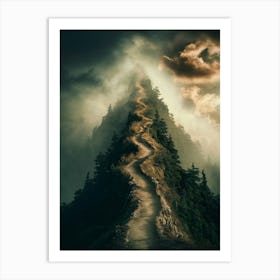 Path To Heaven Art Print