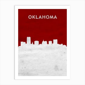 Oklahoma City Oklahoma Art Print