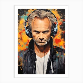 Sting (4) Art Print