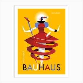 BAUHAUS DACER Art Print