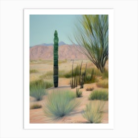 Desert Life Art Print