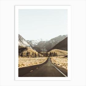 Wilderness Highway Art Print