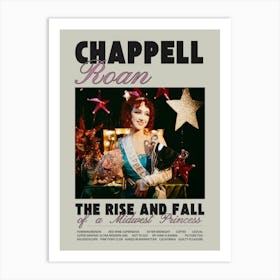 Rise And Fall Of A Mischievous Princess Chappell Roan Art Print