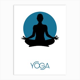 Yoga, the sport of yoga, the sport of meditation, relaxation, inspiring rest and meditation, a distinctive and exceptional work of art that embodies yoga.5 Art Print