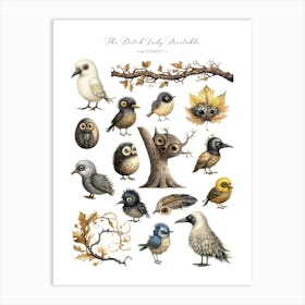 World'S Best Birds Art Print