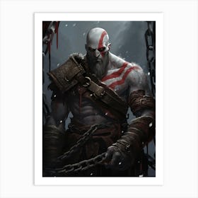 God Of War 15 Art Print