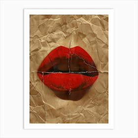 Lips 3 Art Print