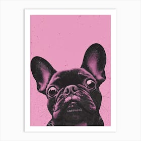 French Bulldog.Generated AI. Art Print Art Print