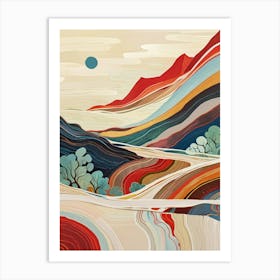 'Landscape' 5 Art Print