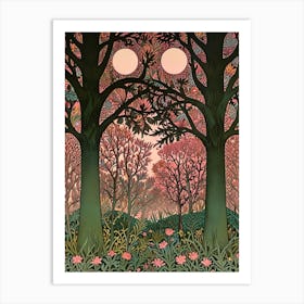 William Morris Forest 3 Art Print