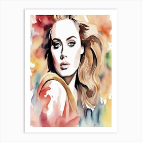 Adele Art Print