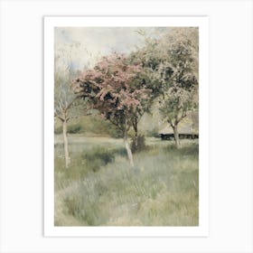 'The Cherry Trees' 1 Art Print