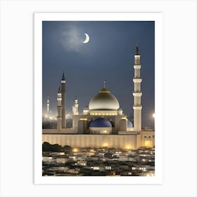 Muslim Mosque 1 Art Print