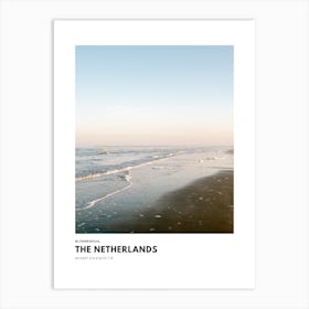 Coordinates Poster The Netherlands 2 Art Print