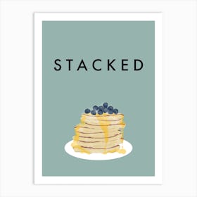 Stacked Art Print