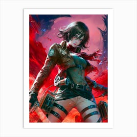 Attack On Titan 12 Art Print