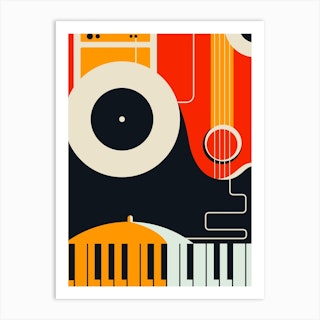 Jazz 2 Art Print