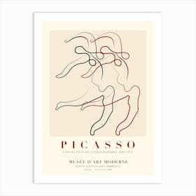 Picasso Dancers Art Print