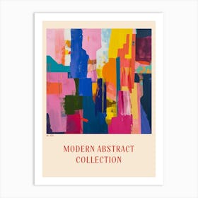 Modern Abstract Collection Poster 100 Art Print